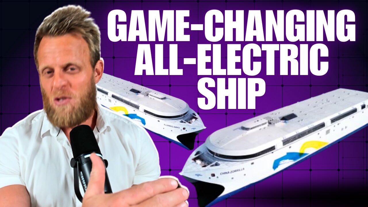 Australia Makes Maritime History - Inside The World's Biggest Electric Ship