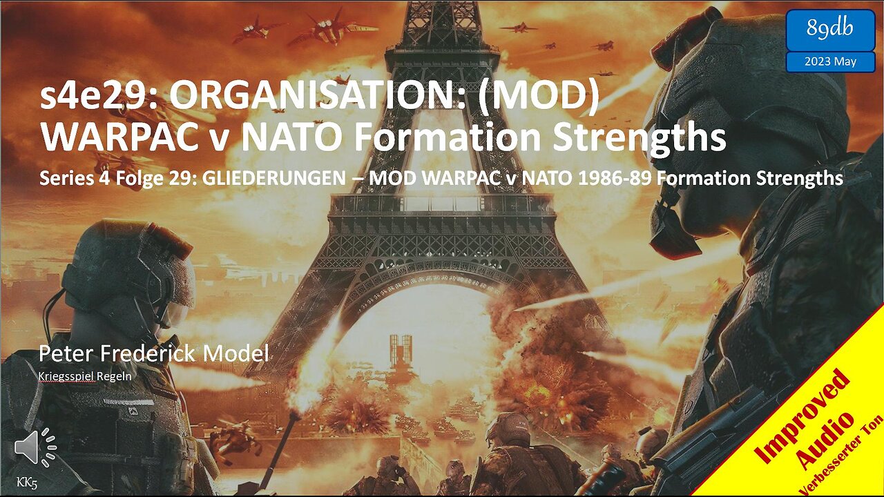s4e29: ORGANISATION: (MOD) WARPAC v NATO Formation Strengths
