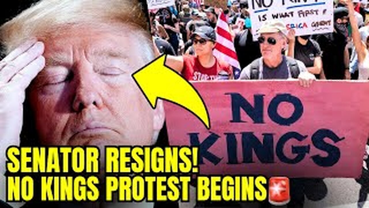 MAGA Senator JUST QUIT As NO KINGS PROTESTS Sweep The Nation🚨