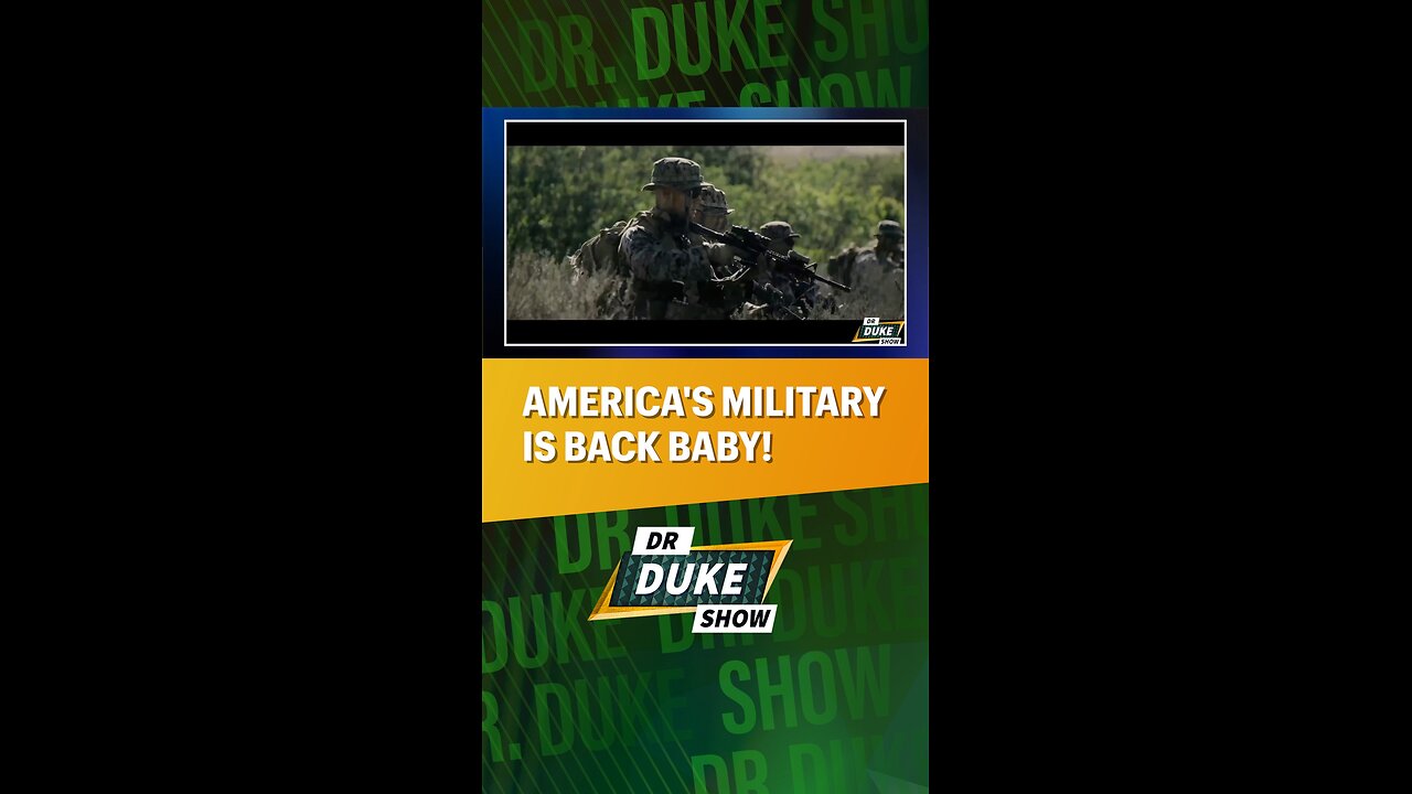 🇺🇸America’s Military Is Back Baby!