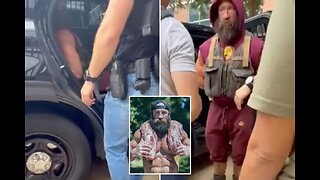 Fitness influencer "Liver King” was arrested after making threats against Joe Rogan