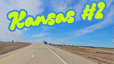 Scenic Drive Through Kansas #2| Relaxing POV