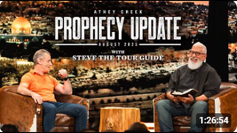 Prophecy Update August 2025 Steve the Tour Guide - Brett Meador