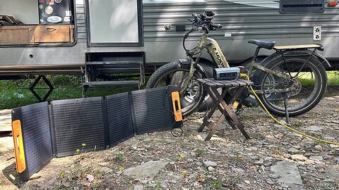 World's First Power Station E-Bike Review | Mokwheel solar-charged Power Station E-Bikes