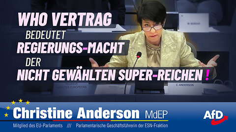 WHO-Vertrag = Regierungsmacht der nicht gewählten Super-Reichen!