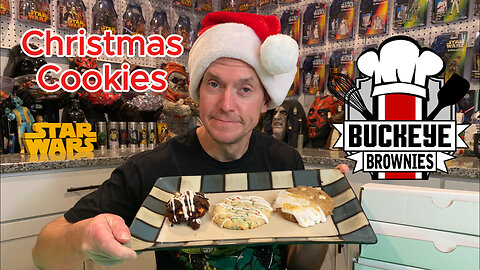 Buckeye Brownies Christmas Cookies