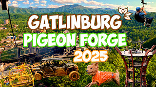 GATLINBURG - PIGEON FORGE 2025 - Anakeesta, Dollywood, Wildside, Shows & Cabins