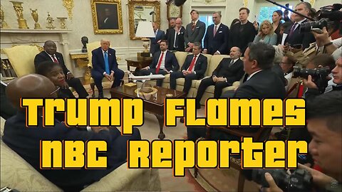 Trump confronts The So. African President with evidence of genocide of Farmers