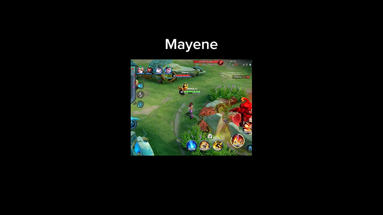 Mayene vs Luban No 7 Honor of Kings