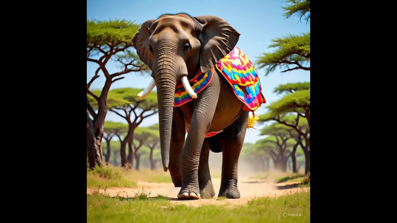 elephant dancing