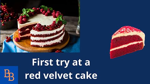 Baking a red Velvet cake