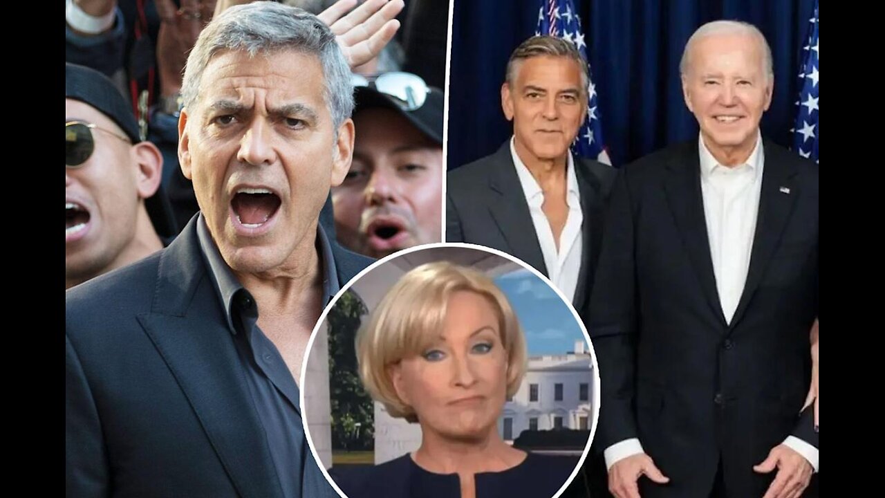 George Clooney Yelled at MSNBC ‘Morning Joe’ Producer for Claiming That Obama Influenced