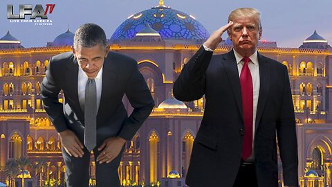 TRUMP SALUTED! OBAMA BOWED TO KINGS!