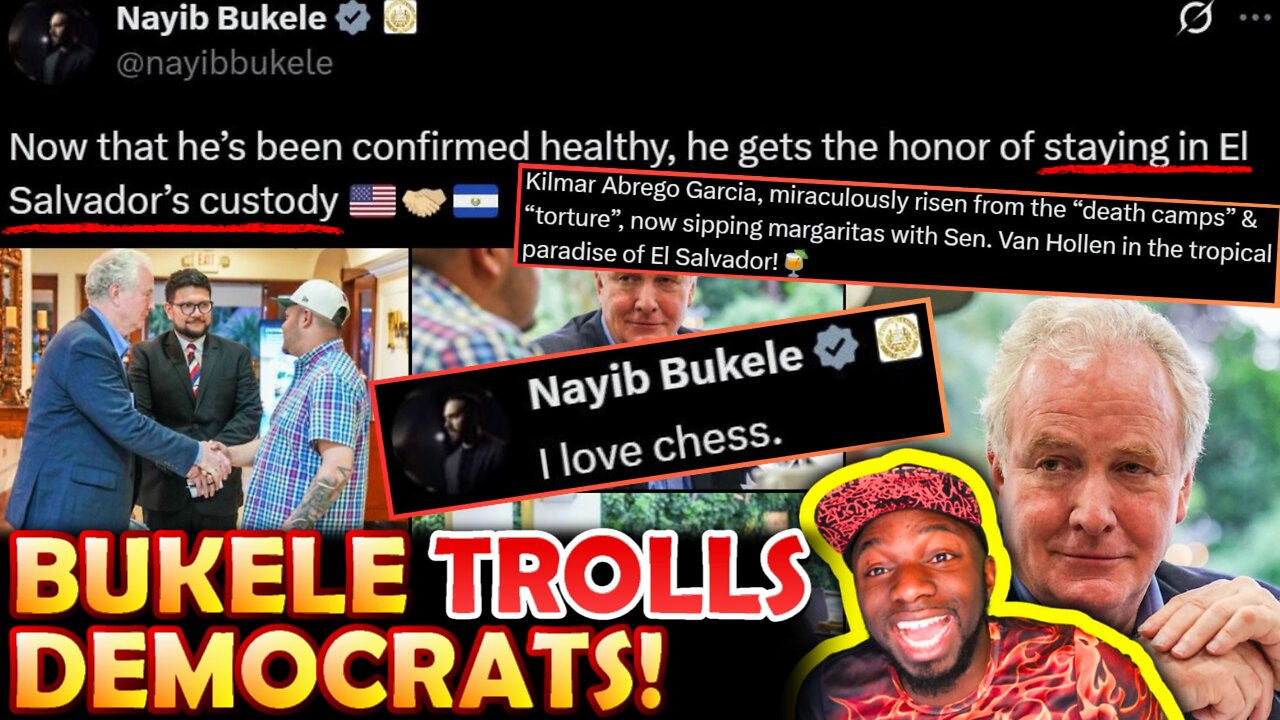 🚨El Salvador President TROLLS Democrats REVEALING Kilmar While Declaring He's NOT COMING BACK!