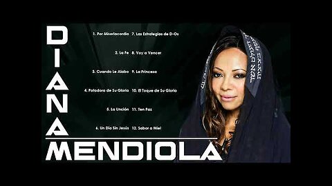 Diana Mendiola - 1 Hora Sus Mejores Canciones Grandes Éxitos - Álbum Completo.