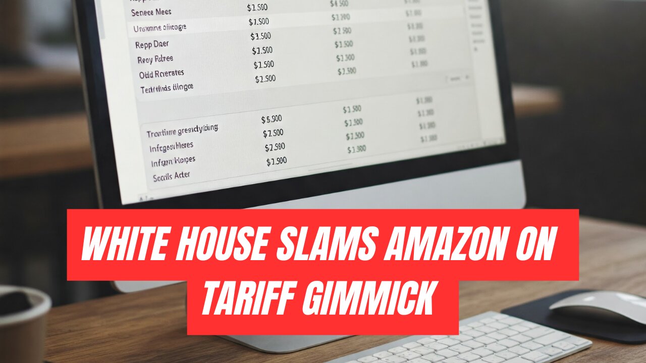 White House SLAMS Amazon on tariff gimmick - Tech Tuesday