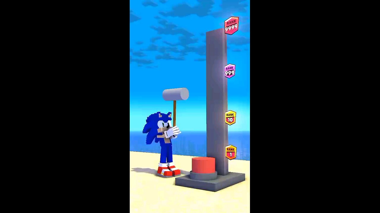 Sonic Herobrine minecraft