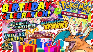 Birthday Celebration 2025 Stream! Pokemon Cards Opening LIVE! Free Codes! Celebrate With Me!