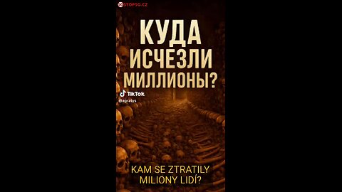 💀KAM ZMIZELI LIDÉ STARÉHO SVĚTA👽