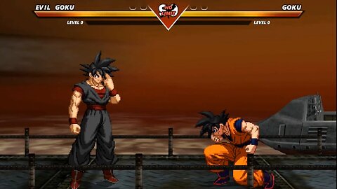 EVIL GOKU vs GOKU - (Hardest AI)