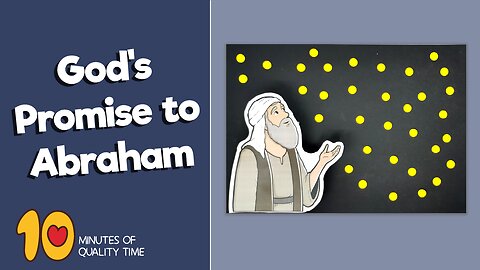 God's Promise to Abraham - Look up at the sky and count the stars Craft