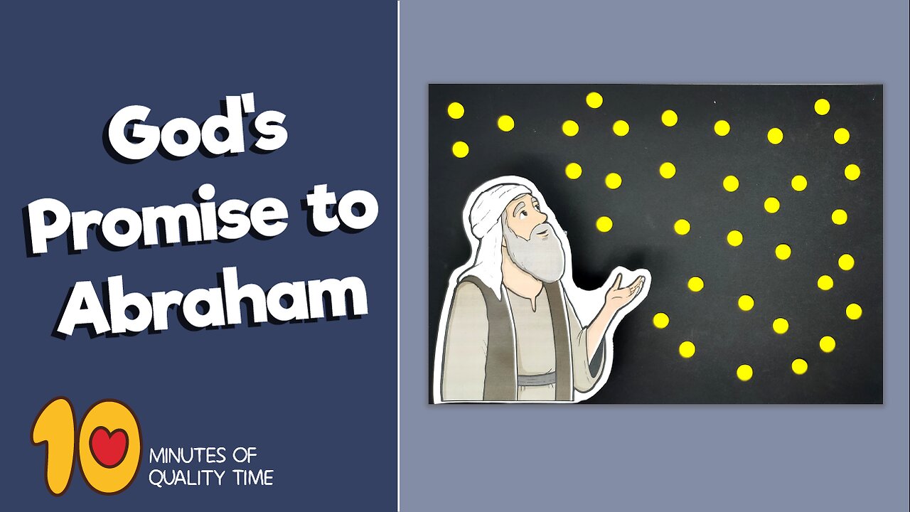 God's Promise to Abraham - Look up at the sky and count the stars Craft