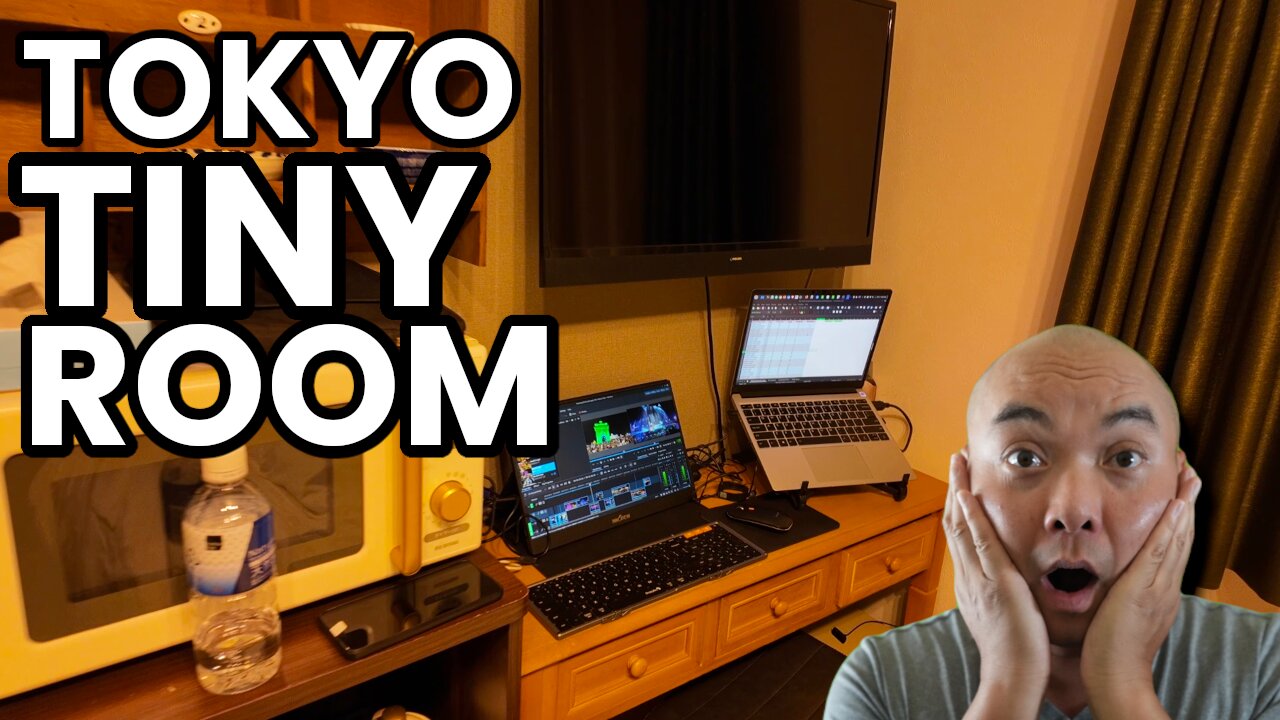 Tokyo TINY ROOM Remote Work With Framework 13 Laptop!🤯