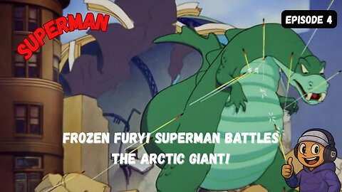Frozen Fury! Superman Battles the Arctic Giant!
