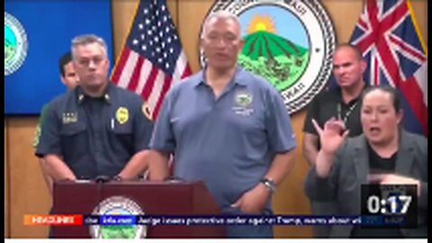 "Hawaii Fires: Communicating the Danger Through Sign Language"