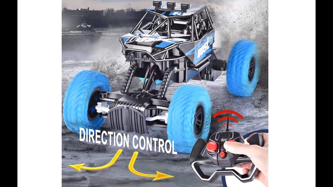 🚗 New 1:16 RC Off-Road Beast! 20KM/H High Speed Climber with LED Lights | Epic Toy for Kids!