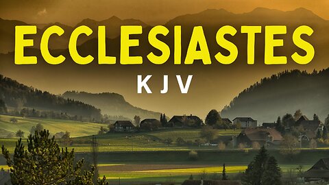 ECCLESIASTES | Bible Audio | Complete