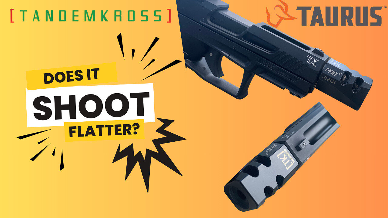 TX22 Gen 2 TORO + TANDEMKROSS Game Changer PRO Squared Comp – Ultimate .22LR Setup!