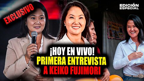 #EnVivo Keiko Fujimori por primera vez en entrevista con Diego Acuña