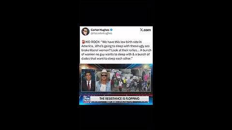 😂 KID ROCK SPEAKING ON LOW BIRTH RATE