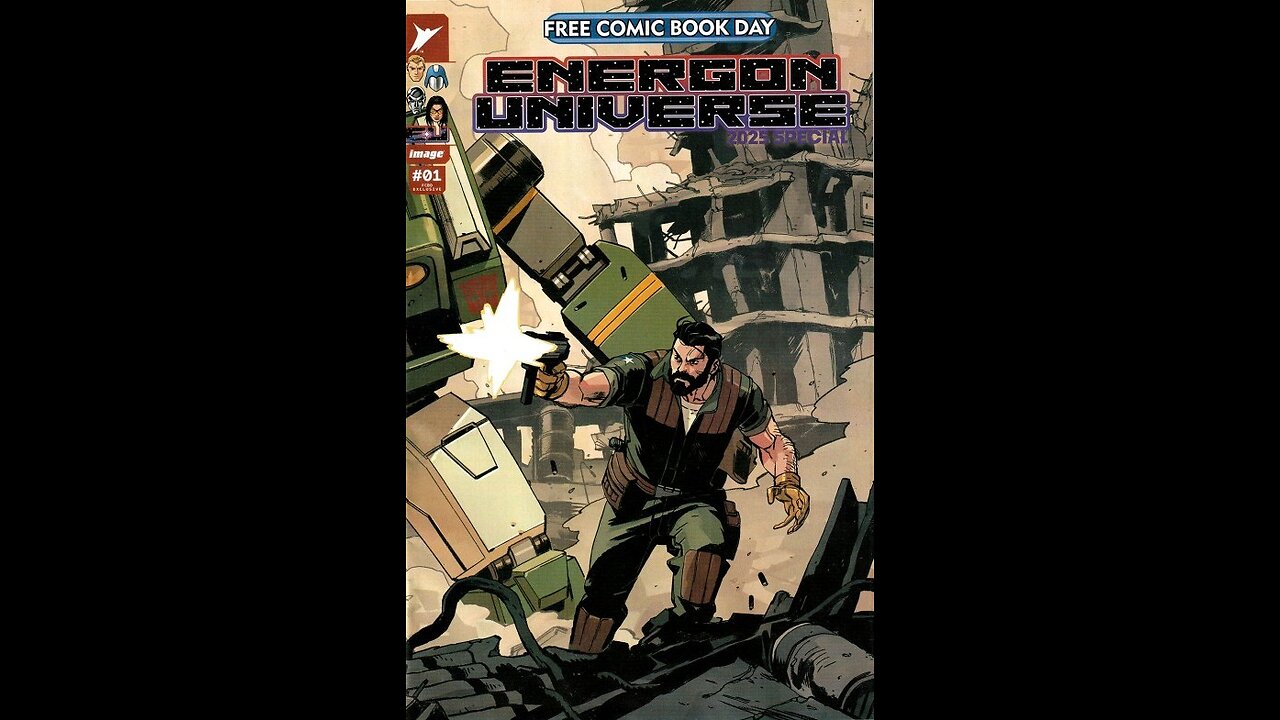 Energon Universe 2025 Special #1 Image Comics Skybound FCBD Version #QuickFlip Comic Review