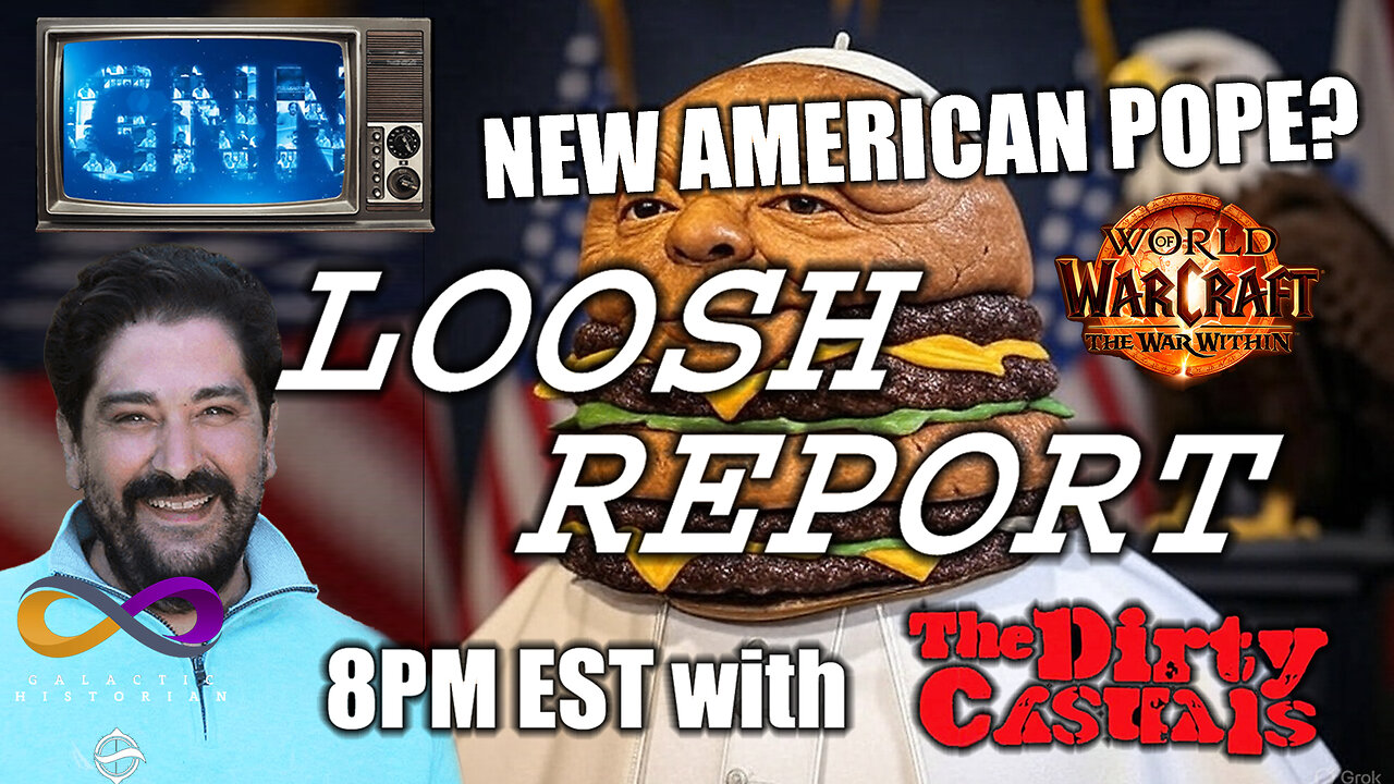 GNN Loosh Report 39 with Andrew Bartzis - New American Pope, India & Pakistan, Diddy Trial, & MORE!
