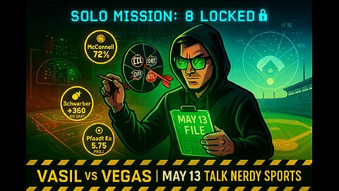 Projections Don’t Miss: Nerdy 8 for May 13th