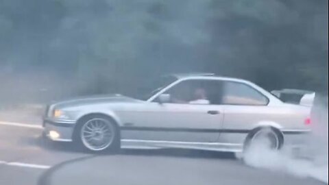 BMW drifting