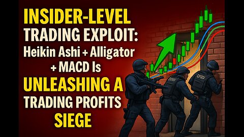 INSIDER-LEVEL TRADING EXPLOIT: Heikin Ashi + Alligator + MACD Is UNLEASHING A TRADING PROFITS SIEGE!