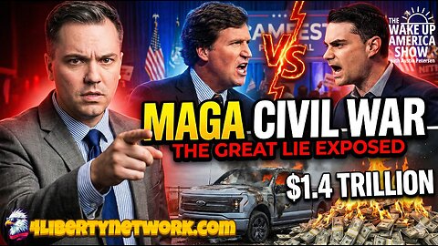 CIVIL WAR: Tucker, Shapiro, and the Battle for the MAGA Soul