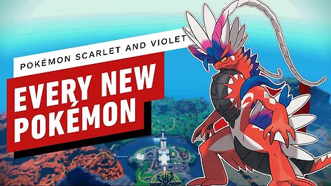 All New Pokemon in Scarlet and Violet