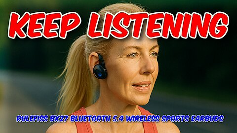 RuleFiss BX27 Wireless Sports Earbuds Review