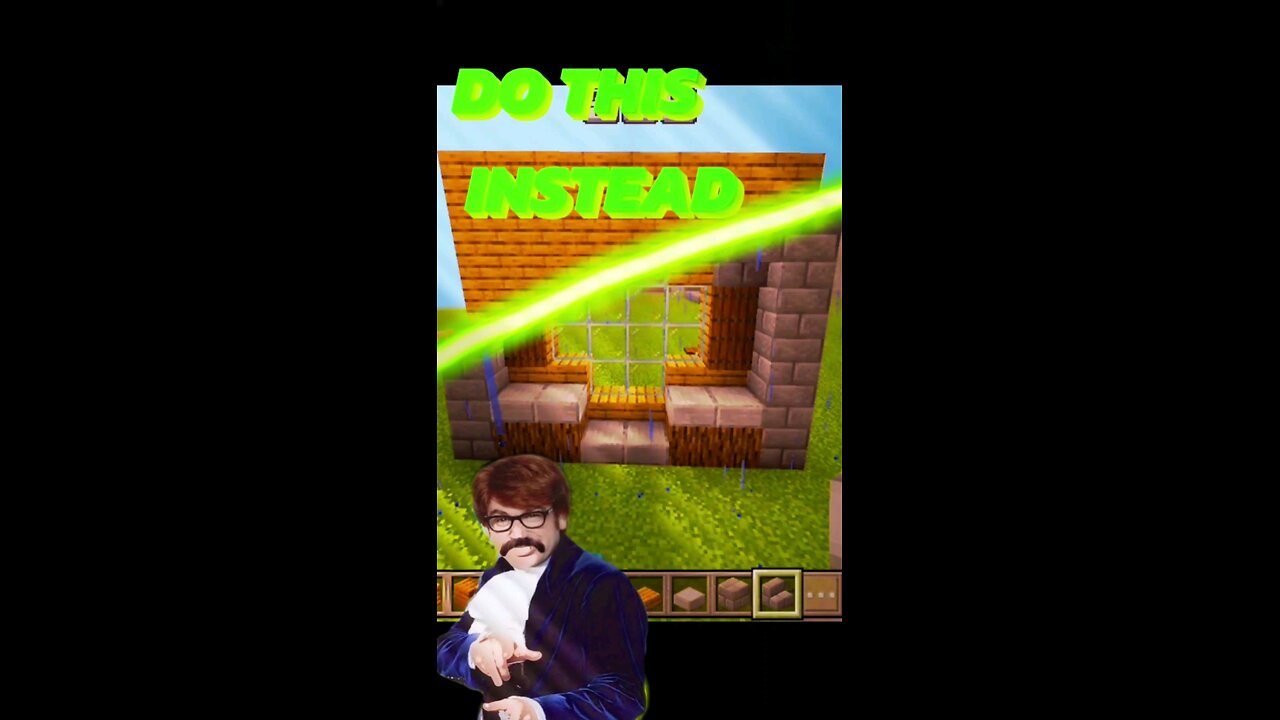 Do this to your base instead #gaming #minecraft