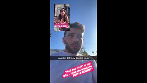 She’s had fun with so many guys…now he should accept her?