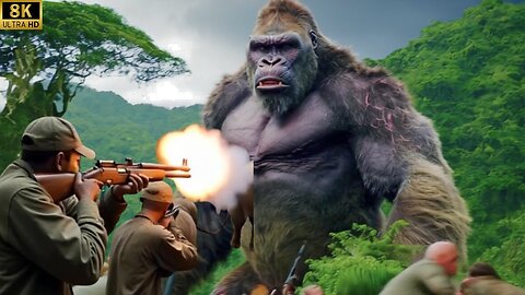 King Kong vs. Poachers: Protecting Wildlife on Skull Island! 🦍💥🌿