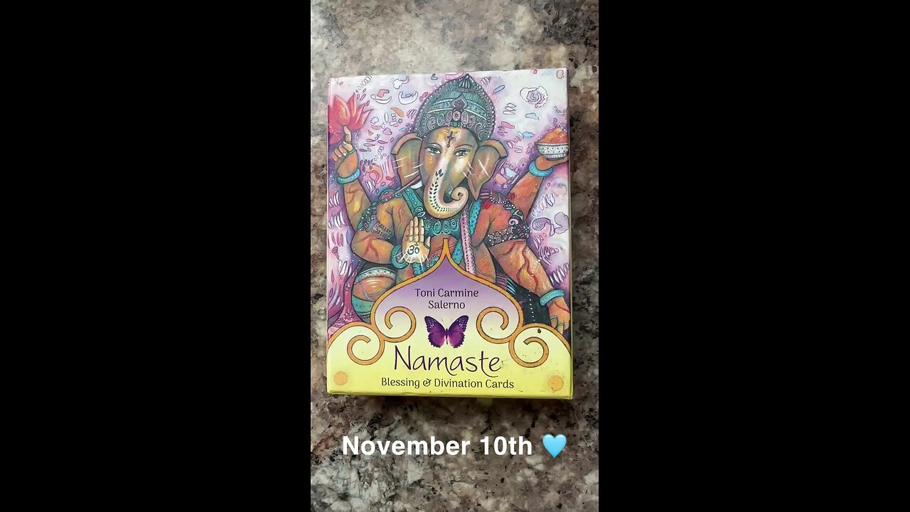 11/10/25 card: good fortune