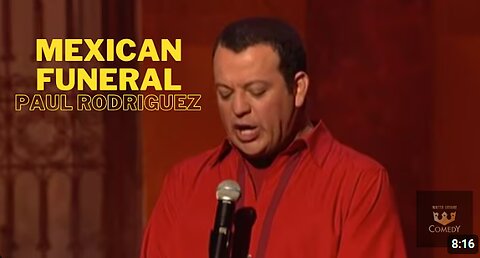 Paul Rodriguez Mexican Funeral" Original Latin Kings Of Comedy