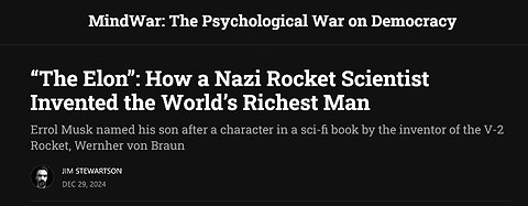 Nazis Next Door #Ratlines #OperationPaperclip - Nasa, Vatican, BIS and CIA