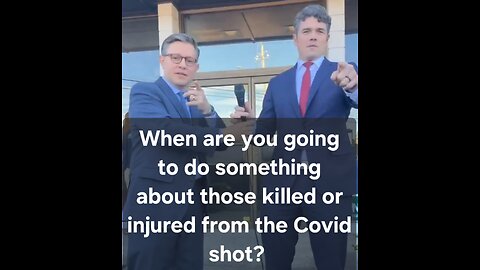 When are you going to do something about those killed or injured from the Covid shot?