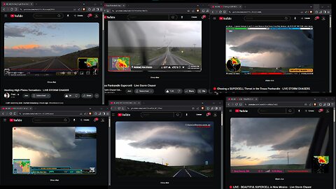STORMCHASERS TX severe weather | LIVE STORMS WEATHER multi-window Saturday June 7, 2025 - viewer discretion advised